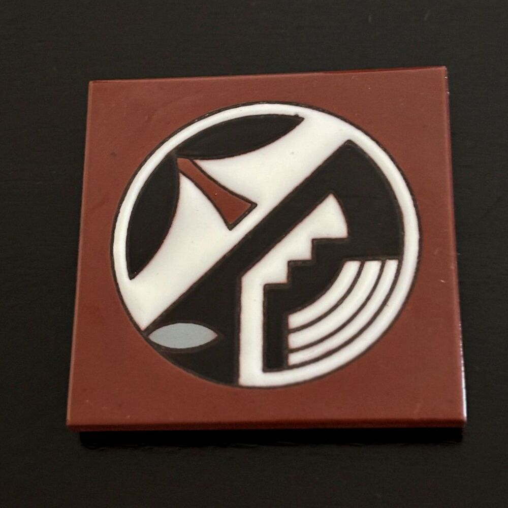 Artist Cleo Teissedre Native American Hand Painted Southwestern Vtg Ceramic Tile